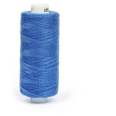 Нитки бытовые IDEAL 40/2 366м 100% п/э, цв.260 синий, 10 шт.