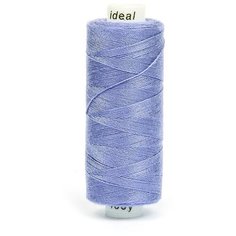 Нитки бытовые IDEAL 40/2 366м 100% п/э, цв.334 сиреневый, 10 шт.