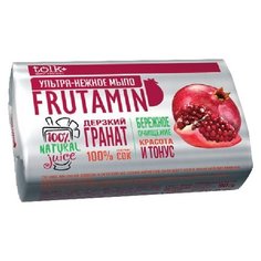 Мыло кусковое Tolk+ Фрутамин Гранат, 90 г