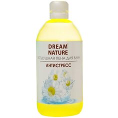 Dream Nature Пена для ванн Воздушная Антистресс с ароматом ромашки, 1 л