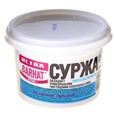 ULTRA BARHAT паста для чистки и дезинфекции сантехники Суржа Морская свежесть, 0.5 кг