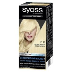 Syoss Color Стойкая крем-краска для волос, 12-0 интенсивный осветлитель