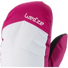 Варежки горнолыжные детские 100 пурпурный р. 6 WEDZE X Декатлон Decathlon
