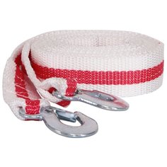 Ленточный буксировочный трос Azard ТР000016 4,5 м (8 т) белый/красный