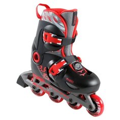 РОЛИКИ ДЕТСКИЕ PLAY 5 РАЗДВИЖНЫЕ черные EU32/34 OXELO X Декатлон Decathlon