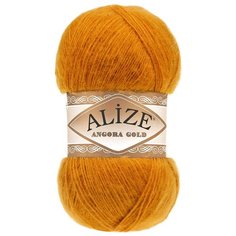 Пряжа Alize Angora Gold, 20 % шерсть, 80 % акрил, 100 г, 550 м, 5 шт., 234 рыжий