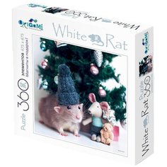 Пазл 360эл White Rat Лучший подарок + 4 магнита Оригами, арт.4748 Origami