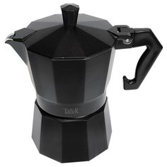 Гейзерная кофеварка Taller Macchiato (300 мл), черный
