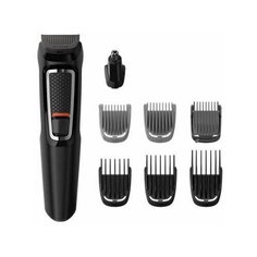 Триммер Philips MG3730/15, 8 насадок, черный