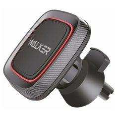 Держатель для телефона автомобильный WALKER CX-07 магнитный на приборную панель, черный / магнитный держатель на воздуховод / держатель телефона / авто товары / для авто / автомобиль / магнит