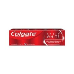 COLGATE Зубная паста COLGATE Optic white искрящаяся белизна отбеливающая 75 мл