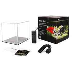 Аквариумный набор 5 л COLLAR Pico Set черный