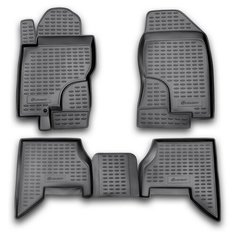 Комплект ковриков салона ELEMENT NLC.36.10.210 для Nissan Pathfinder 4 шт. черный