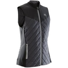 Жилет женский RUN WARM, размер: 48, цвет: Черный KALENJI Х Декатлон Decathlon