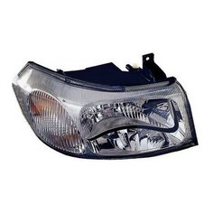 FORD TRANSIT фара правая под корректор внутри черная 431-1147R-LDEM2 неоригинал Depo