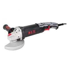 УШМ P.I.T. PWS125-C7, 125 мм красный/серый/черный