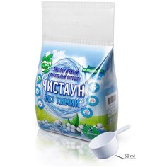 Стиральный порошок "Чистаун Без химии" 2,4 кг без фосфатов и запаха концентрат