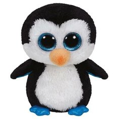 Мягкая игрушка, TY, Водлз, пингвин черно-белый, 15см