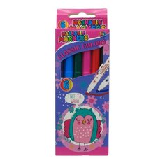 Михи Михи Набор фломастеров Сова, 6 шт., MM09041