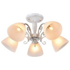 Люстра ESCADA Basic 1122/5P, E27, 300 Вт, кол-во ламп: 5 шт., цвет арматуры: белый, цвет плафона: белый