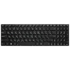 Клавиатура для ноутбука Asus X551 X551CA X551MA черная без рамки (плоский Enter) I Q Zi P
