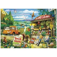 Пазл Trefl 500 деталей: Утро в деревне