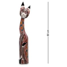 Статуэтка Кошка 80 см (албезия, о.Бали) 99-103 113-403924 Decor & Gift