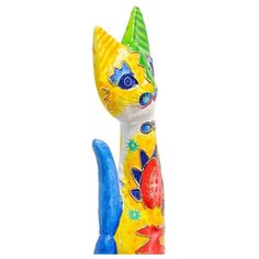 Статуэтка Кошка 30 см (албезия, о.Бали) 99-274 113-404095 Decor & Gift