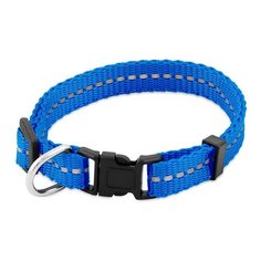 Ошейник светоотр. Рефлекс XS 10мм обхват 18-28см синий Saival
