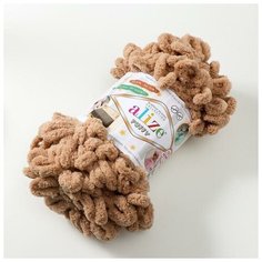Пряжа ALIZE "Puffy", 100% микрополиэстер, 9 м*100 г, 262 бежевая