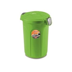 Stefanplast Контейнер Jerry 23 литра для 8кг корма, 37x32x46 см, ярко зеленый (70303), 0,850 кг (2 шт)