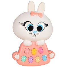 Интерактивная развивающая игрушка Smart Baby Зайчик, розовый