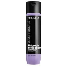 Matrix Total Results Unbreak My Blond Кондиционер укрепляющий для осветленных волос с лимонной кислотой, 300 мл