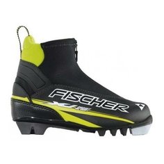 Лыжные ботинки Fischer XJ Sprint s05311 NNN (черный/салатовый) 2013-2014 28 RU
