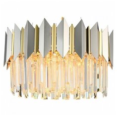 Люстры и потолочные светильники Natali Kovaltseva QUEEN 79006/8C BRASS SILVER