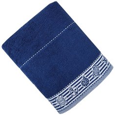 Полотенце бриз синее Хлопок 100%, 30х70, Синий Tana