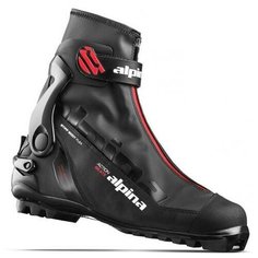 Лыжные ботинки Alpina ASK 5177-1 NNN (черный/красный) 2017-2018 41 RU
