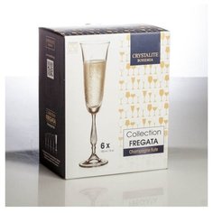 Набор фужеров 190мл.6шт. "Антик" Crystalite Bohemia