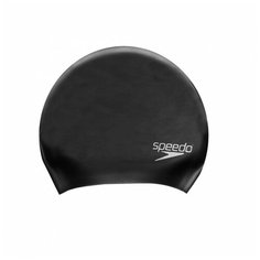 Шапочка для плав. "SPEEDO Long Hair Cap", арт.8-061680001, черный, силикон
