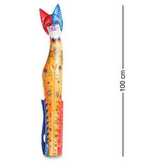 Статуэтка Кошка 100 см (албезия, о.Бали) 99-262 113-404083 Decor & Gift