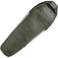 Спальный мешок TREK 500 -5° FORCLAZ Х Decathlon Темно-Зеленый/Серый Графит XL