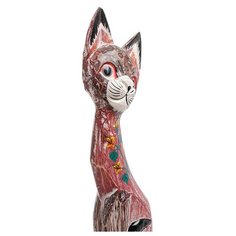 Статуэтка Кошка 40 см (албезия, о.Бали) 99-106 113-403927 Decor & Gift