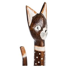 Статуэтка Кошка 80 см (албезия, о.Бали) 99-145 113-403966 Decor & Gift