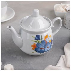 Чайник Добрушский фарфоровый завод "Крокус", 550 мл