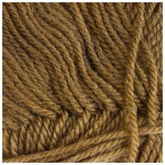 Пряжа Пехорка "Народная классика", 400 метров, 5 мотков по 100 грамм, цвет: 32 табак