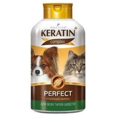 RolfClub KERATIN+ Perfect шампунь для кошек и собак, для всех типов шерсти 450 гр RolfСlub