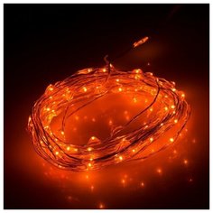 Светодиодная гирлянда ARD-CLASSIC-DEW-5000-CLEAR-100LED-STD Orange (12V, 2.1W) (Ardecoled, IP65)