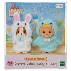 Sylvanian Families 5594 Набор "Малыши в костюмчиках", Кролик и Птичка