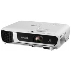 Epson EB-X51 (V11H976040) Мультимедийный LCD проектор, 3800 люмен, 1024x768, 4:3, 16000:1, 6000 ч, пр.отн. 1.48, зум 1.2, 2.5 кг., 28 дБ, Моно 2 Вт., верт.30 гр, гор.30 гр, HDMI, VGA, RCA, RCAx2, USB-A, USB-B, Серый