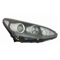 KIA SPORTAGE фара правая линза , под корректор , диод 223-1162R-LDEM2 неоригинал Depo